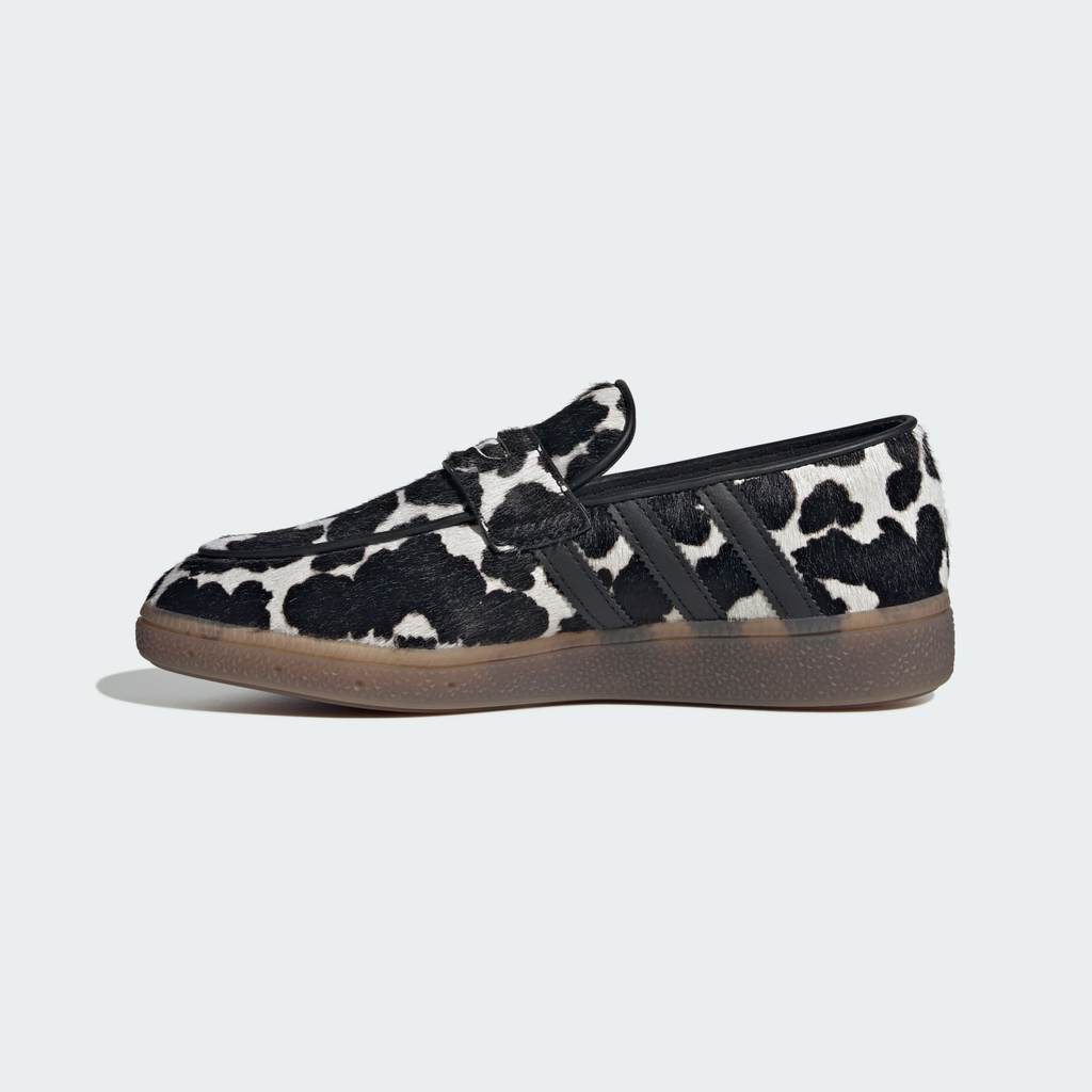 Adidas Spezial Handball LOAFER Animal Print White Core Black Gold Metallic KK0921