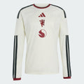 adidas Manchester United 26/27 Long Sleeve Third Jersey Ivory KB5560