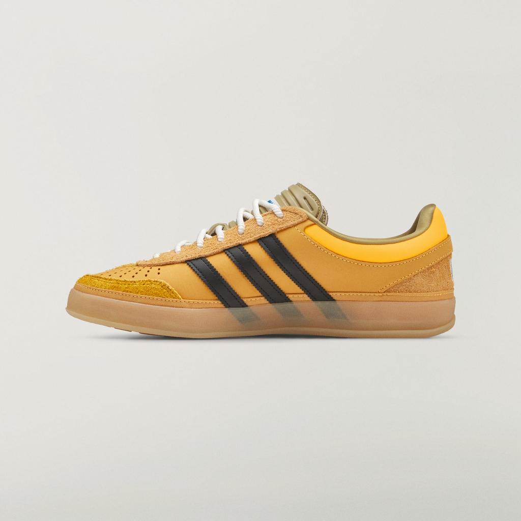 adidas Bad Bunny Gazelle Indoor Solar Gold Core Black Gum KI2592