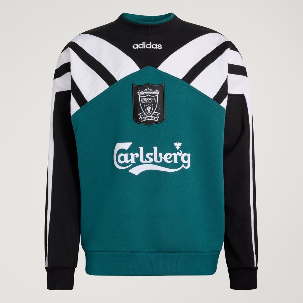 adidas Liverpool FC 95 Sweatshirt Crewneck Rich Green Black KA8098