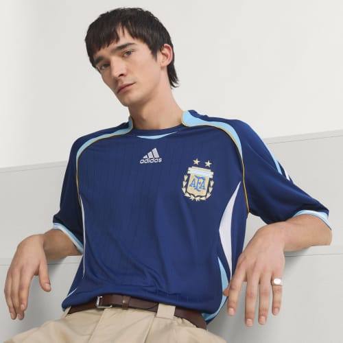 Adidas Argentina Away Jersey 2006 Dark Blue KF0321