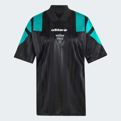 adidas Liverpool FC EQT Jersey Black Equipment Green KG2915