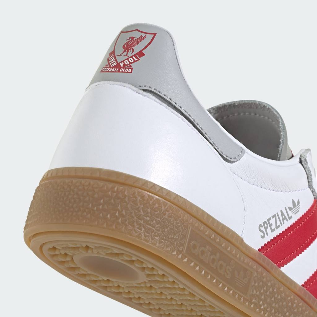 Adidas Spezial Handball Liverpool Cloud White Strawberry Red Grey Two KI5241