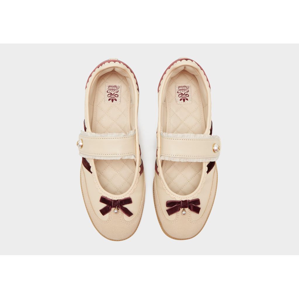 adidas samba JANE Bow Pack Cream White Burgundy HQ2797