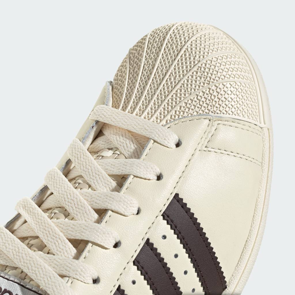 Adidas Superstar LO Pro Cream White Aurora Coffee Gold Metallic KK0422