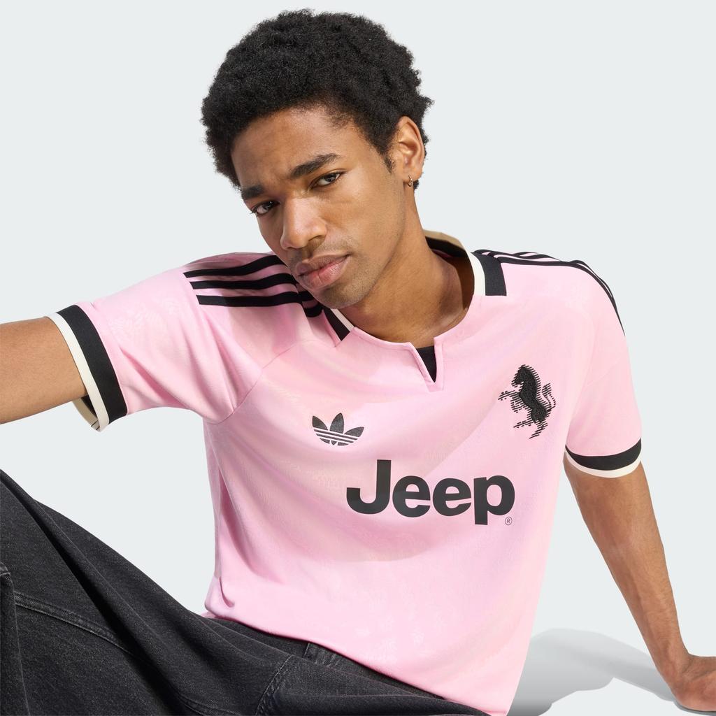 Adidas Juventus 26/27 Away Jersey True Pink Black KR4647