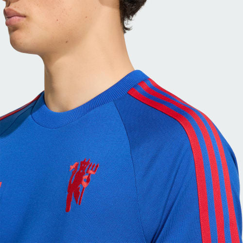Adidas Manchester United T-Shirt Royal Blue KH4815