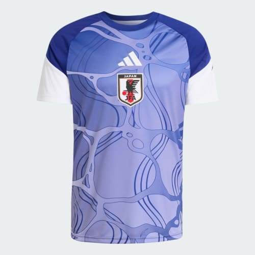 Adidas Japan 26 Home Pre Match Jersey White Japan Blue JZ9706