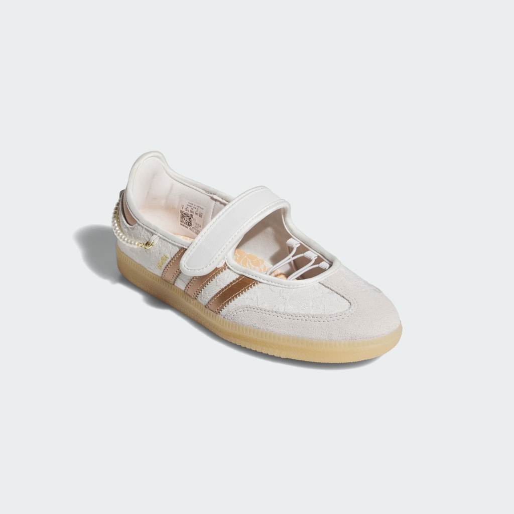 Adidas Samba JANE Crystal White Supplier Colour Acid Orange LA6407