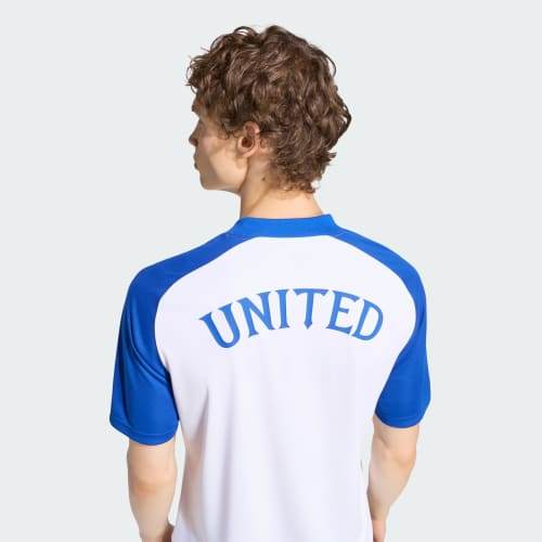 Adidas Manchester United 26/27 Pre Match Jersey White Royal Blue KE8894
