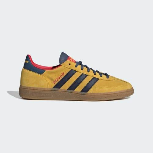 Adidas Spezial Handball Arsenal Hazy Yellow Collegiate Navy Preloved Ink KK3020