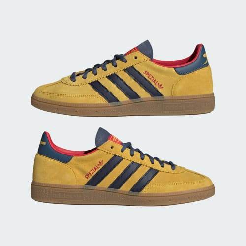 Adidas Spezial Handball Arsenal Hazy Yellow Collegiate Navy Preloved Ink KK3020
