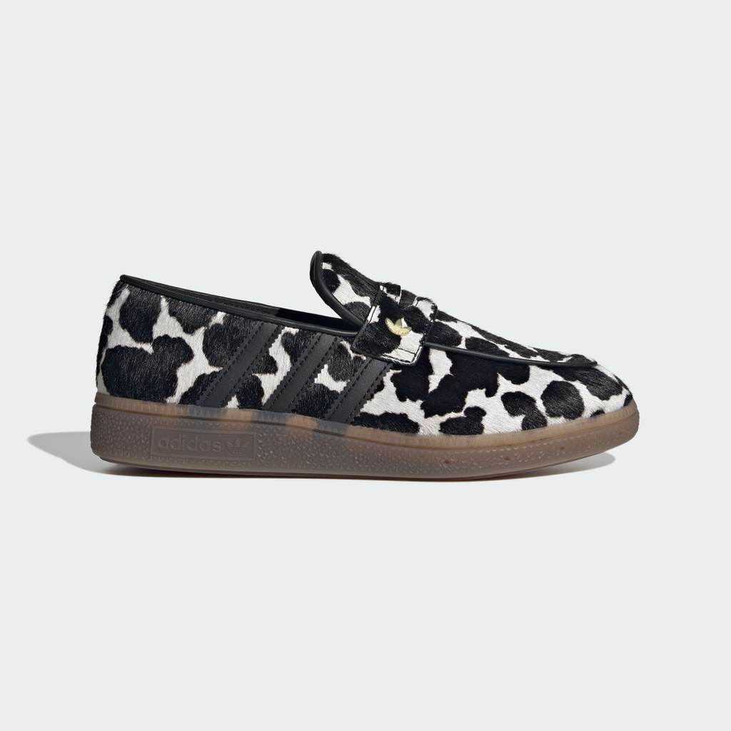 Adidas Spezial Handball LOAFER Animal Print White Core Black Gold Metallic KK0921