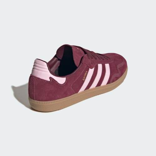 adidas Samba OG Maroon Clear Pink Gum LA6216