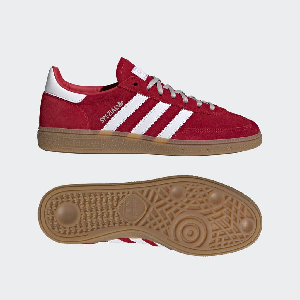 Adidas Spezial Handball Liverpool FC Strawberry Red Cloud White Grey Two KK3018