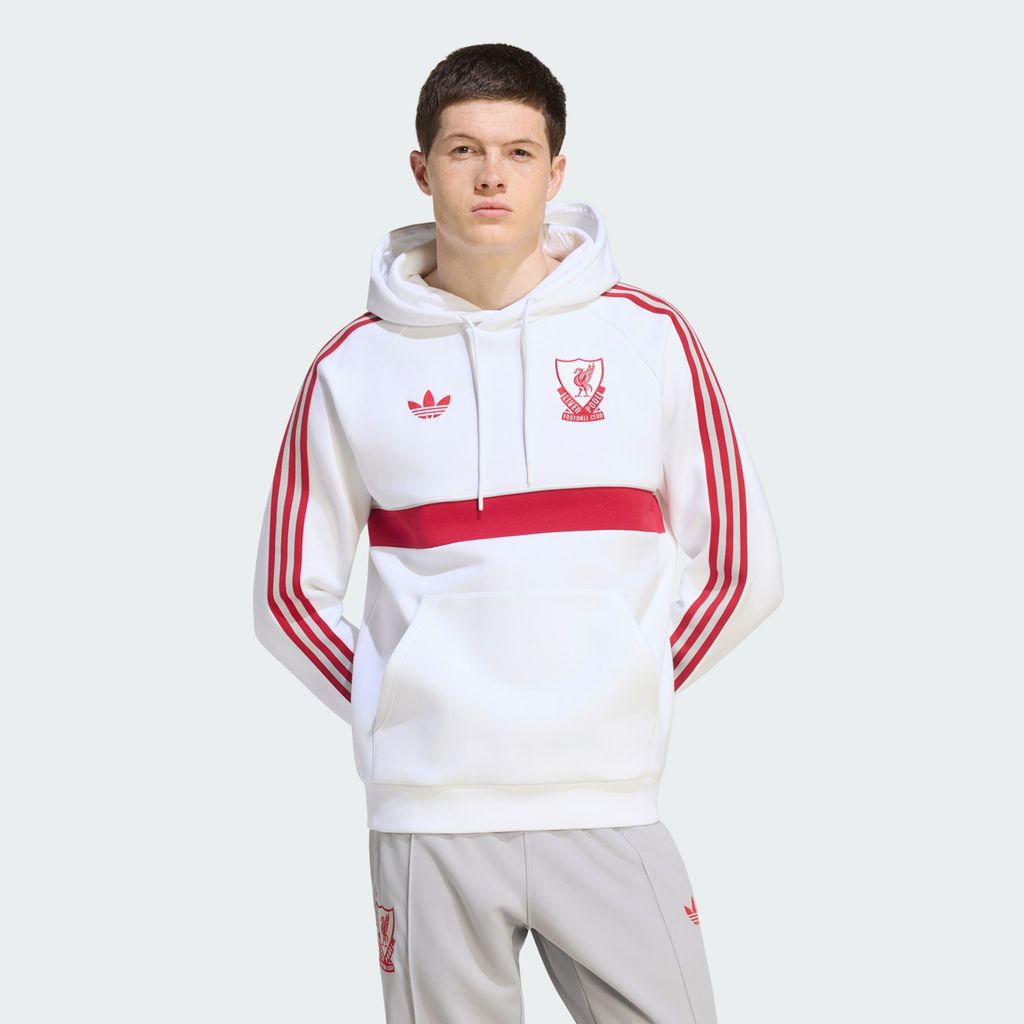 Adidas Sweatshirt Hoodie Liverpool FC White KG2904