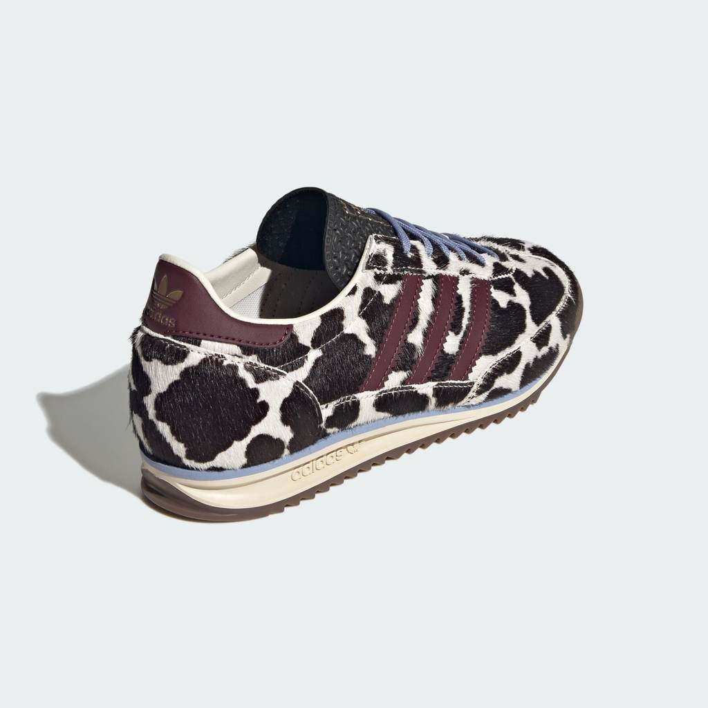 Adidas SL 72 OG Cow Print Off White Maroon Core Black KJ2288