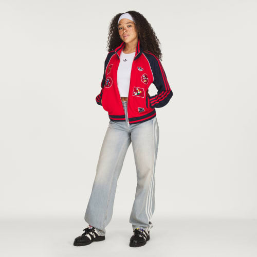 Adidas Track Top x Brain Dead Disney Better Scarlet KR5176