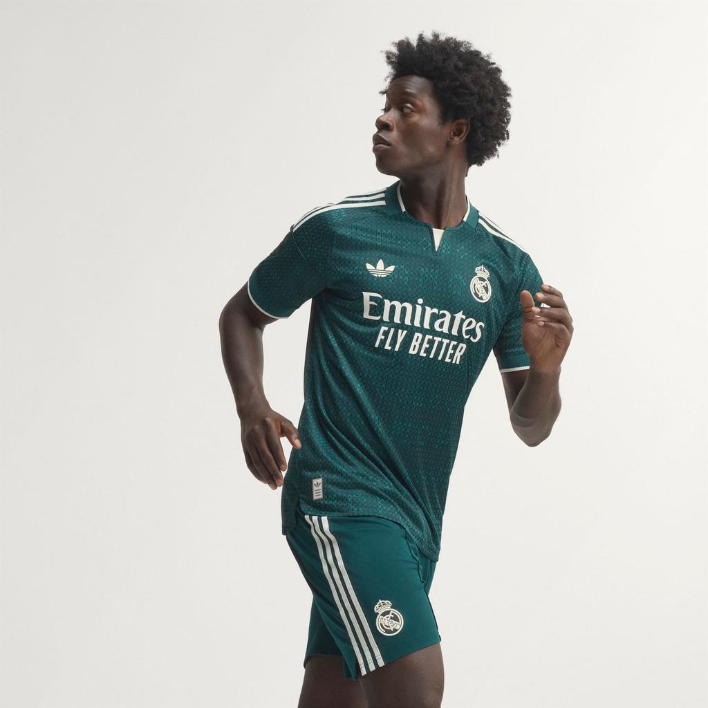 Adidas Real Madrid Away Authentic Jersey 26/27 Aurora Ivy JZ7219