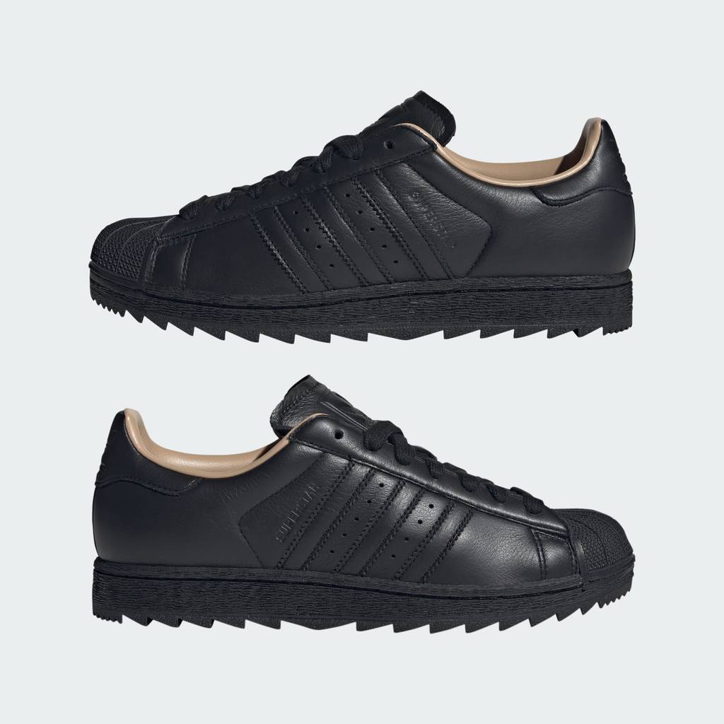 Adidas Superstar II Ripple Core Black Warm Sandstone KJ2555