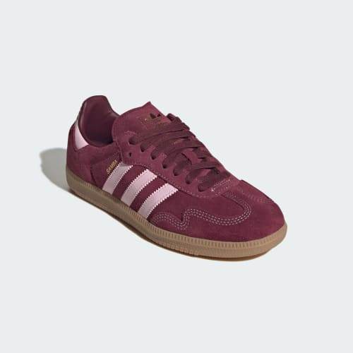 adidas Samba OG Maroon Clear Pink Gum LA6216