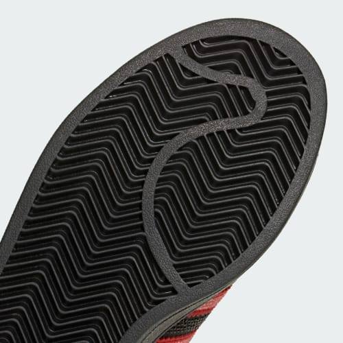 adidas Superstar II Core Black Better Scarlet Silver Metallic KJ4651