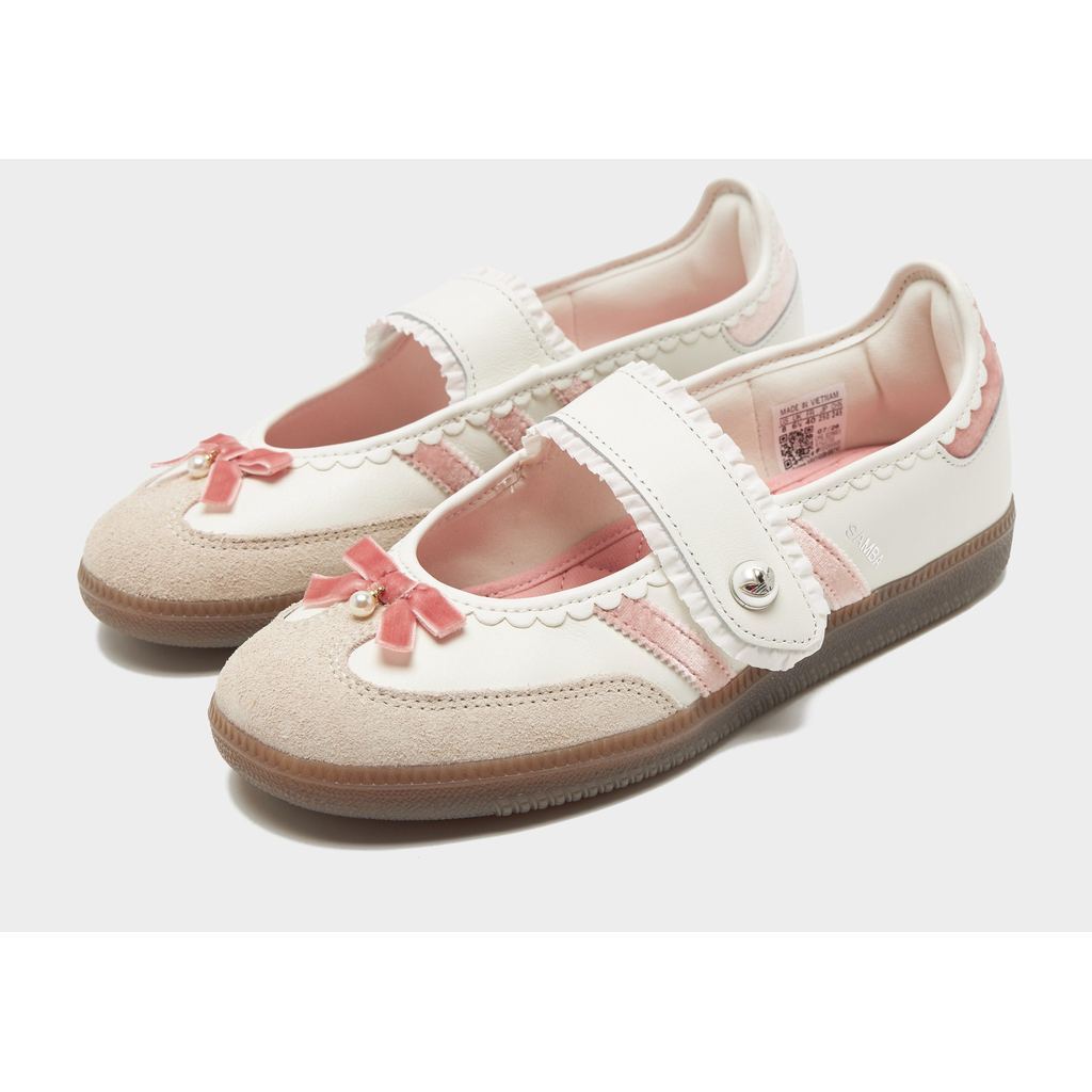 adidas samba JANE Bow Pack White Light Pink HQ2798