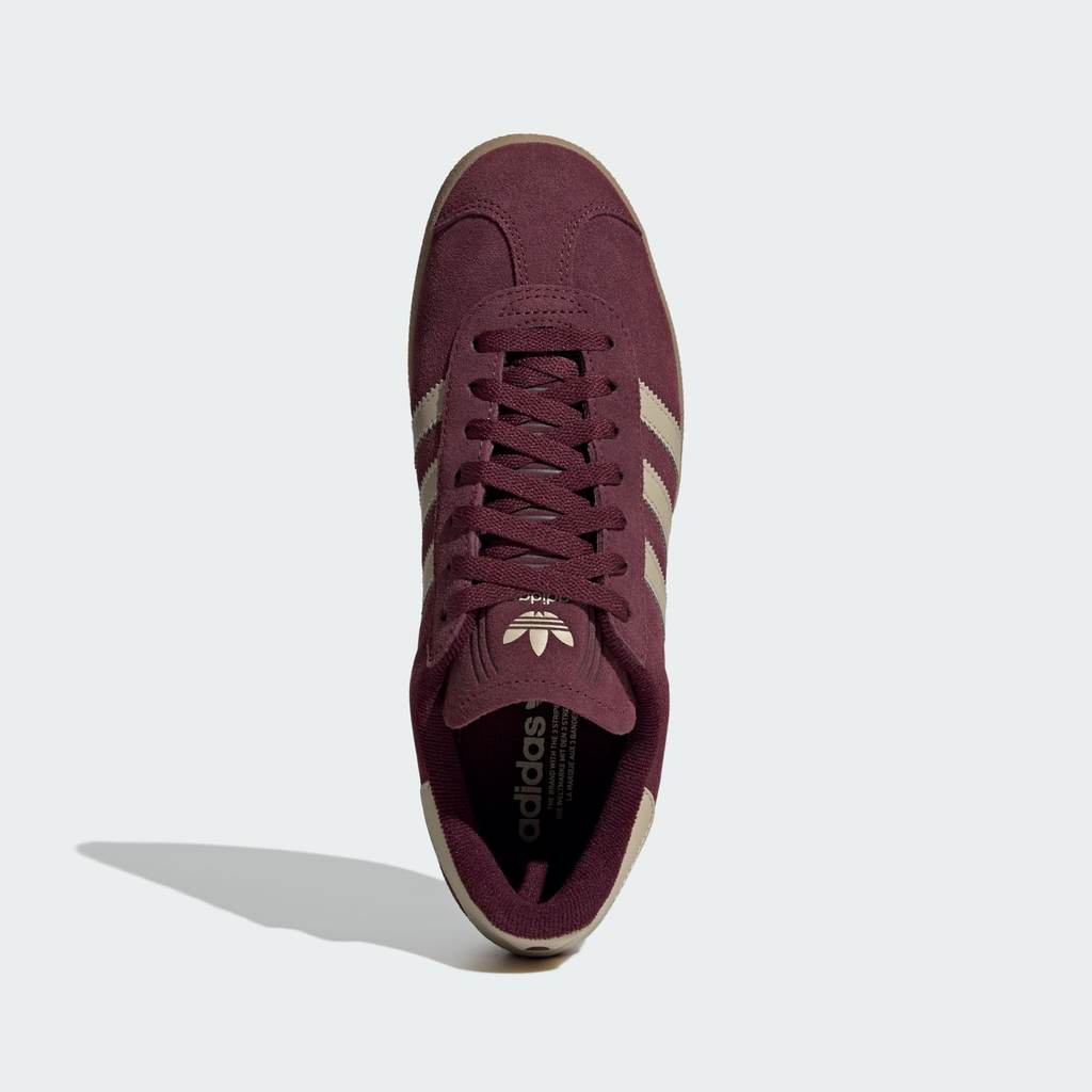 Adidas Gazelle Maroon Khaki Three Gum KJ7685