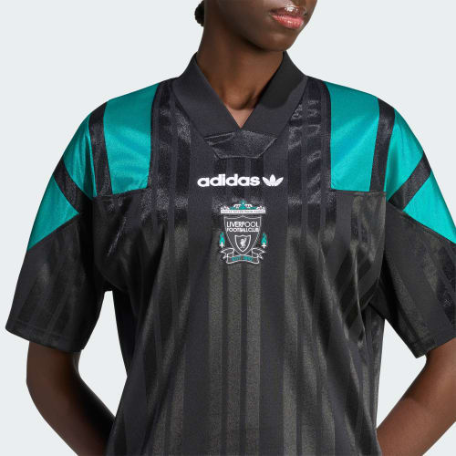 adidas Liverpool FC EQT Jersey Black Equipment Green KG2915