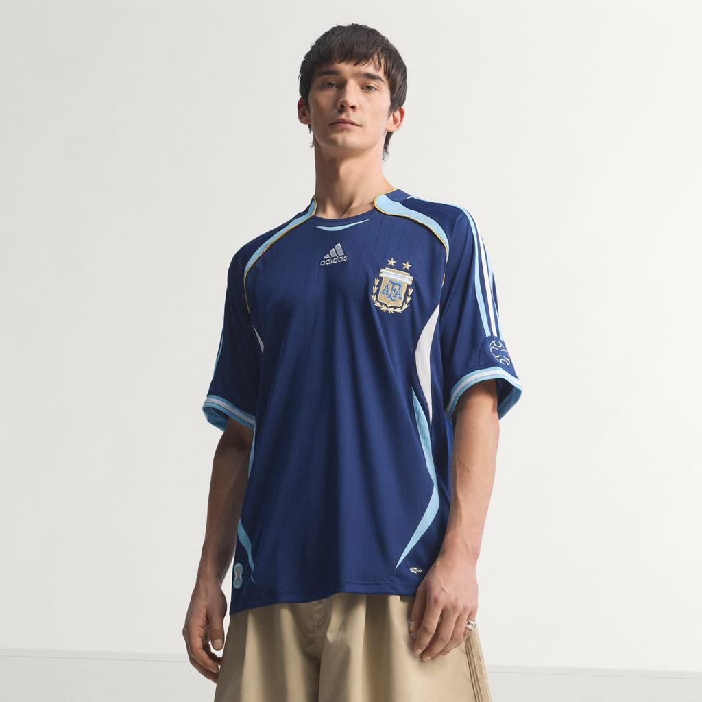 Adidas Argentina Away Jersey 2006 Dark Blue KF0321