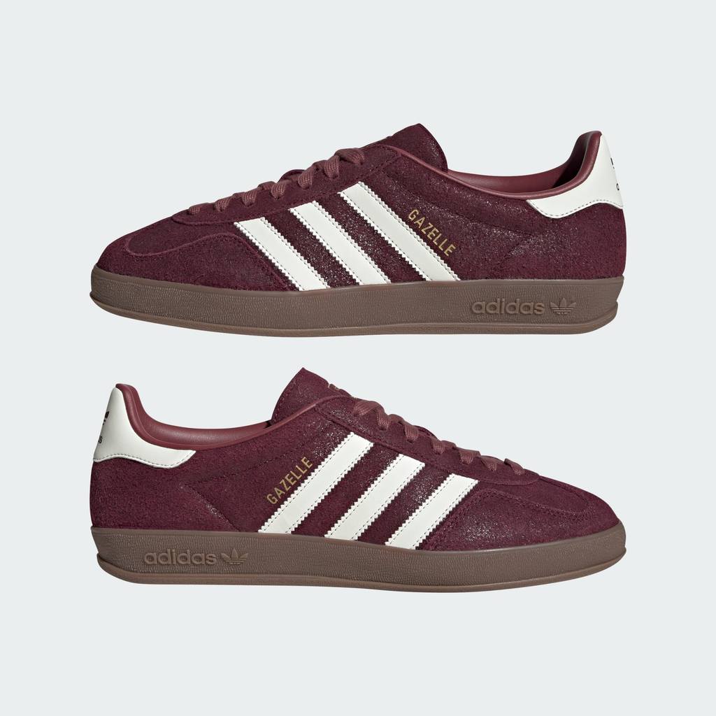 Adidas Gazelle Indoor Maroon Off White Burgundy KH9706