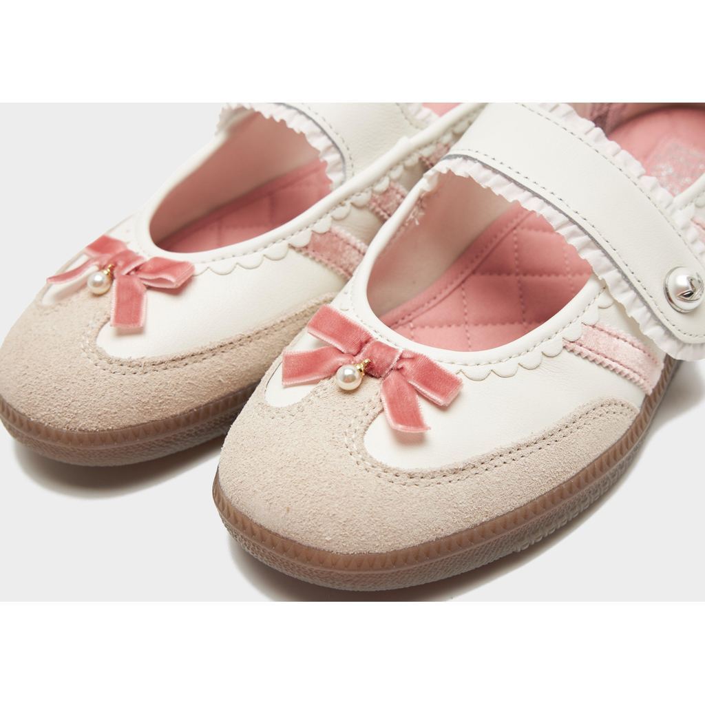 adidas samba JANE Bow Pack White Light Pink HQ2798