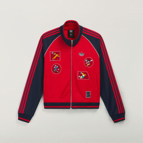 Adidas Track Top x Brain Dead Disney Better Scarlet KR5176