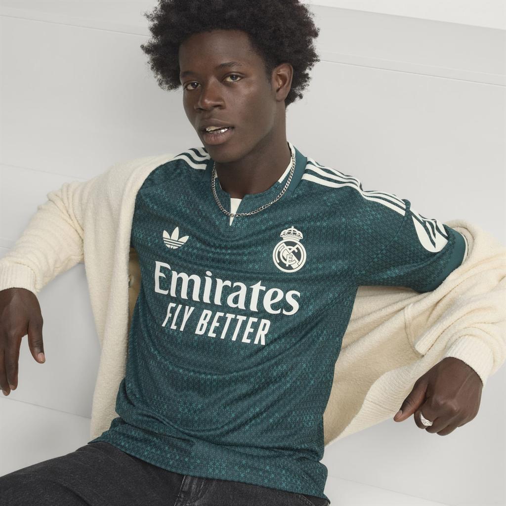 Adidas Real Madrid Away Authentic Jersey 26/27 Aurora Ivy JZ7219