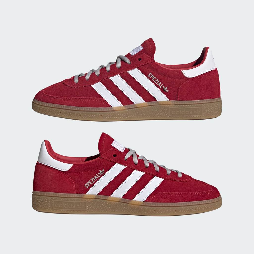 Adidas Spezial Handball Liverpool FC Strawberry Red Cloud White Grey Two KK3018