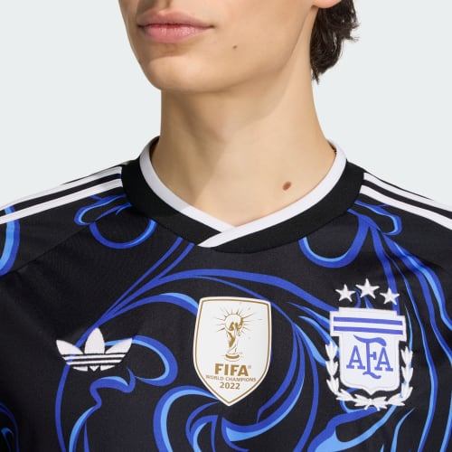 Adidas Argentina 26 AWAY Jersey Black Lucid Blue Blue Burst JM8395