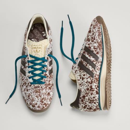 Adidas SL 72 OG Pony Print Off White Dark Brown Rich Green KJ2287
