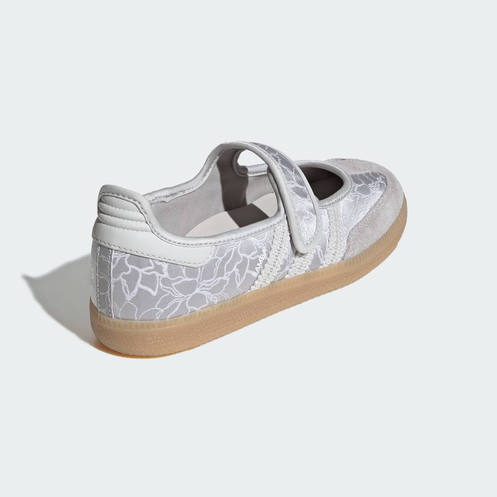 Adidas Samba JANE Silver Metallic Grey One Gum KK0924