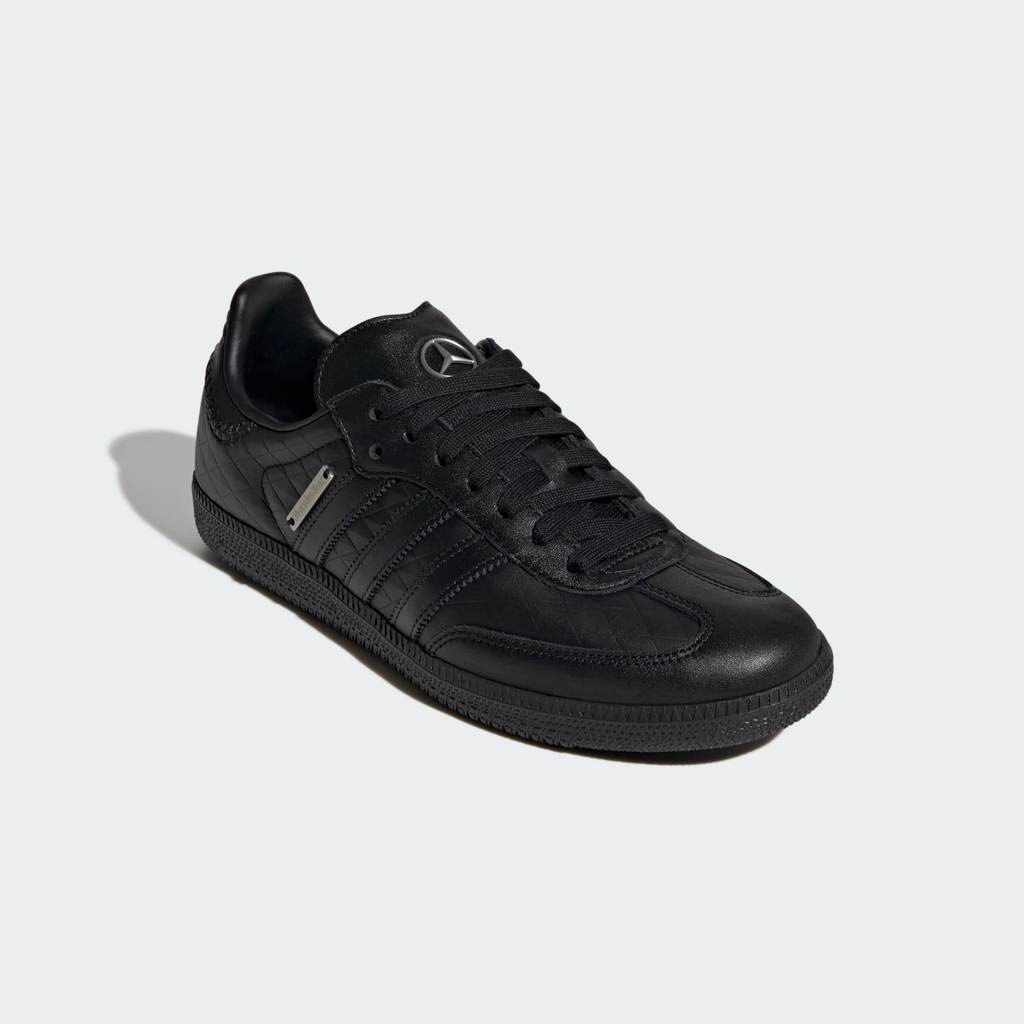 adidas SAMBA OG Mercedes Core Black Silver Metallic HP4535