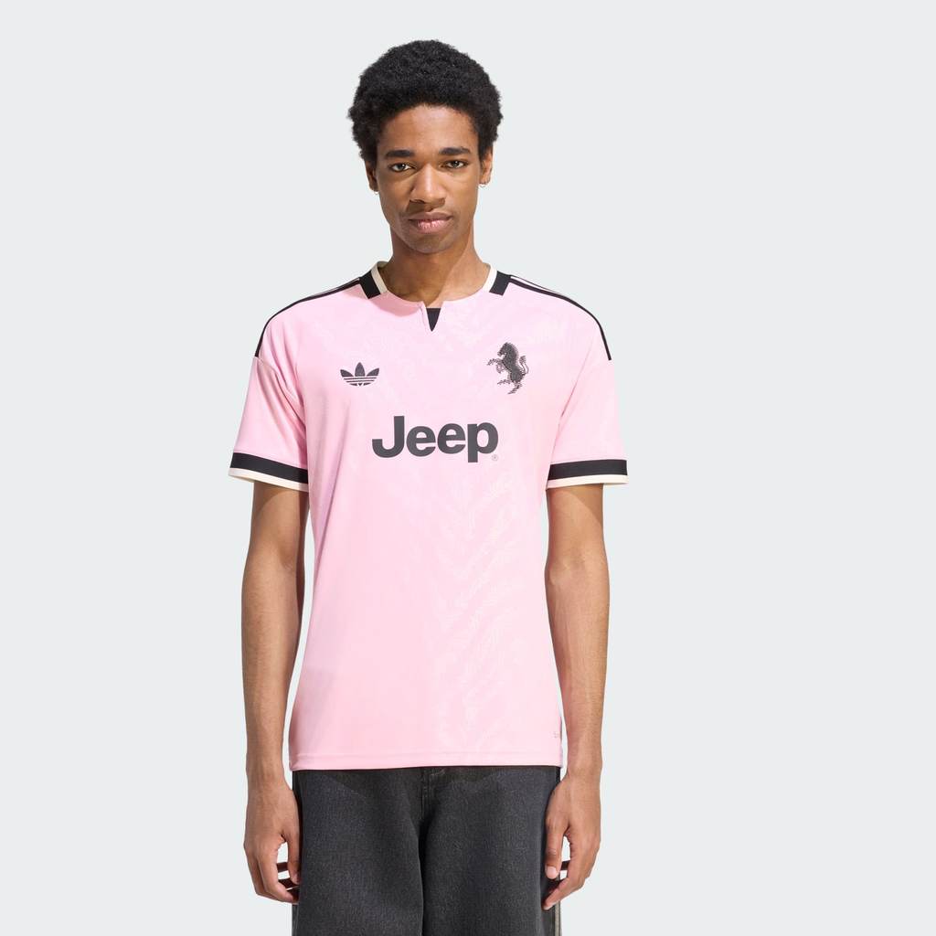 Adidas Juventus 26/27 Away Jersey True Pink Black KR4647