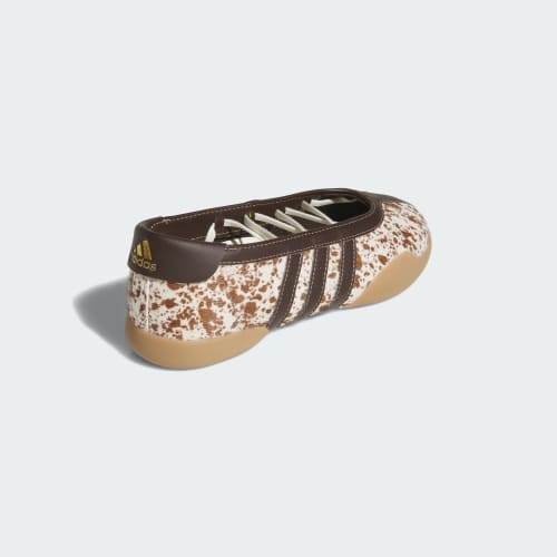 Adidas Taekwondo Mei Ballet Animal Print Off White Dark Brown Gum KI0402