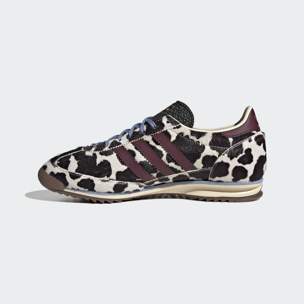 Adidas SL 72 OG Cow Print Off White Maroon Core Black KJ2288