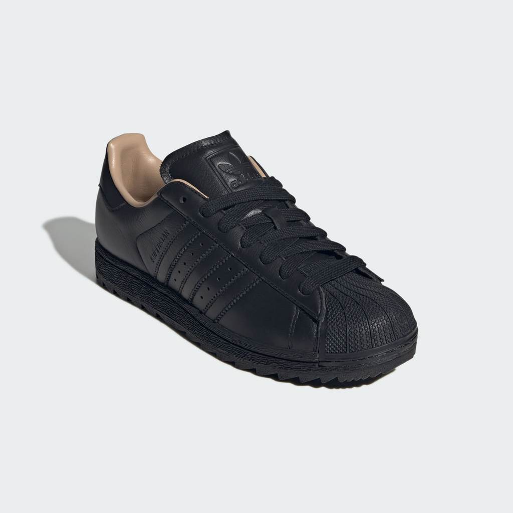Adidas Superstar II Ripple Core Black Warm Sandstone KJ2555
