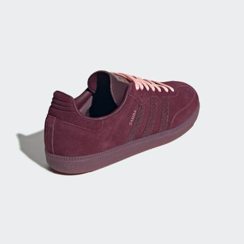 Adidas Samba OG Maroon Grey KJ2312