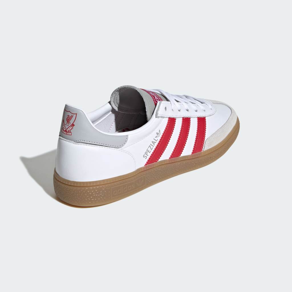 Adidas Spezial Handball Liverpool Cloud White Strawberry Red Grey Two KI5241