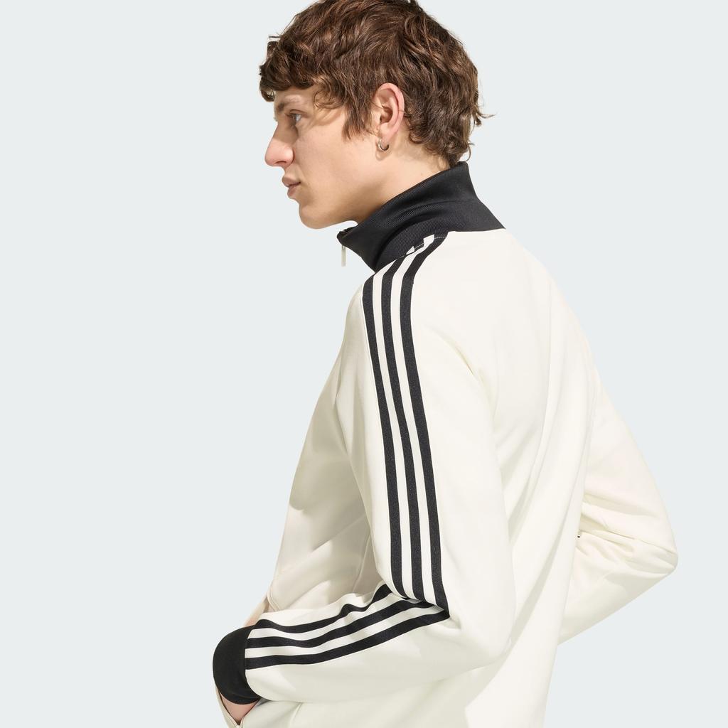adidas Beckenbauer Track Top Mens Cloud White KT5045