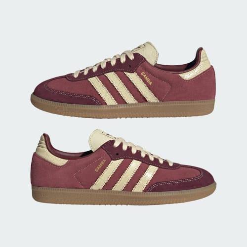Adidas Samba OG Shadow Red Warm Vanilla Gum KK2267