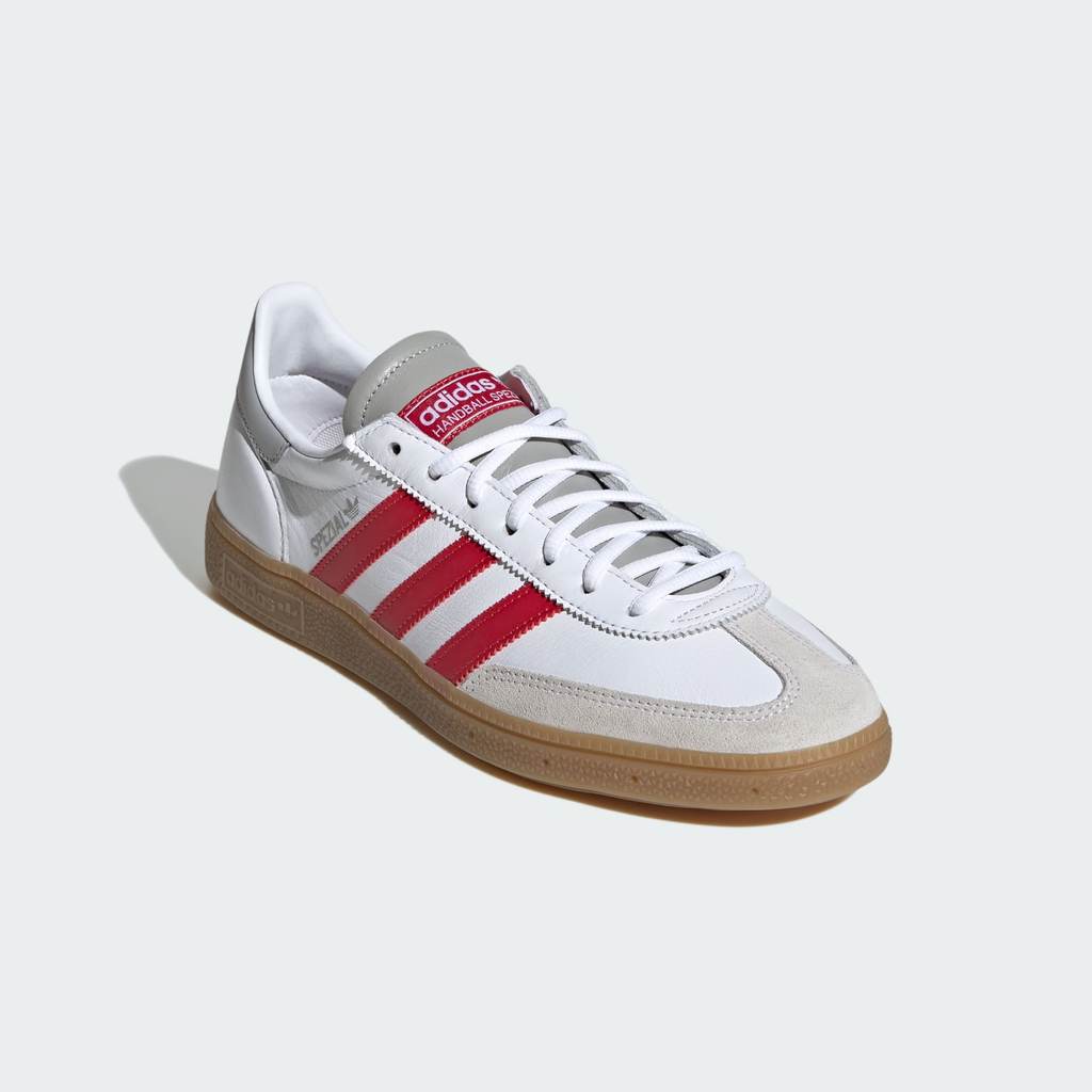 Adidas Spezial Handball Liverpool Cloud White Strawberry Red Grey Two KI5241