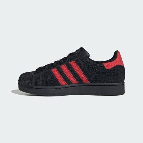 adidas Superstar II Core Black Better Scarlet Silver Metallic KJ4651