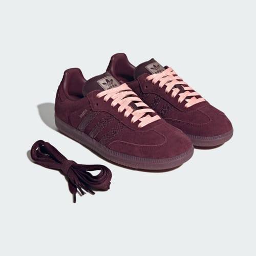 Adidas Samba OG Maroon Grey KJ2312